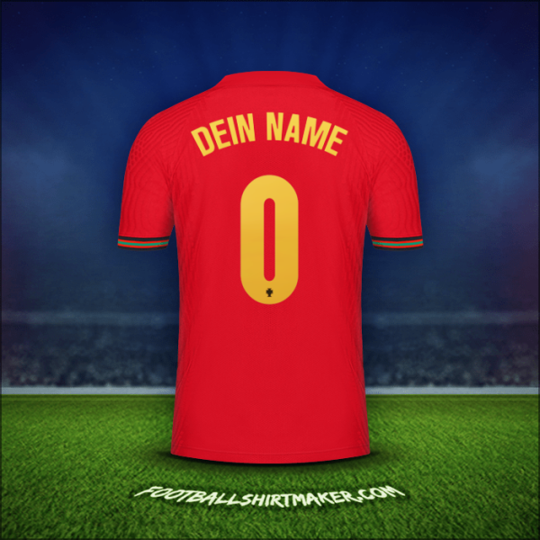 Trikot Portugal 2020/2021 -  dein name - 0