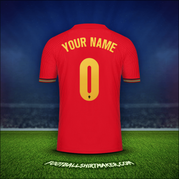 Jersey Portugal 2020/2021 -  your name - 0