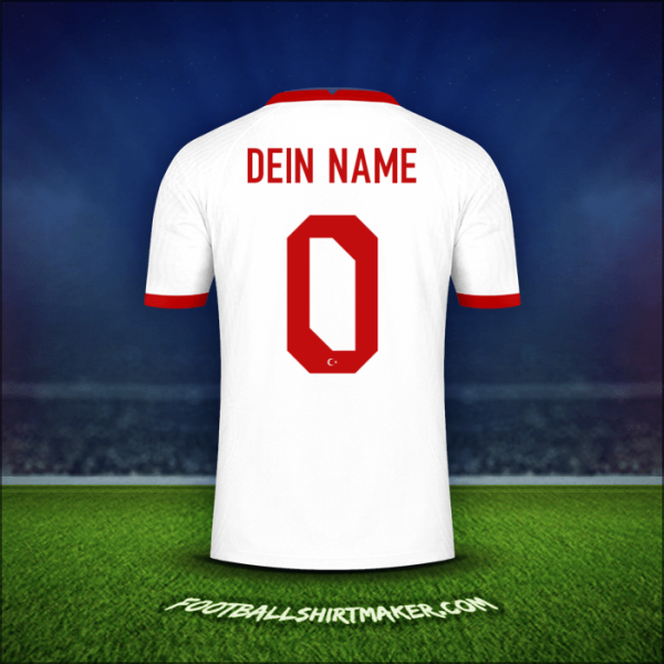 Trikot Türkei 2020/2021 -  dein name - 0