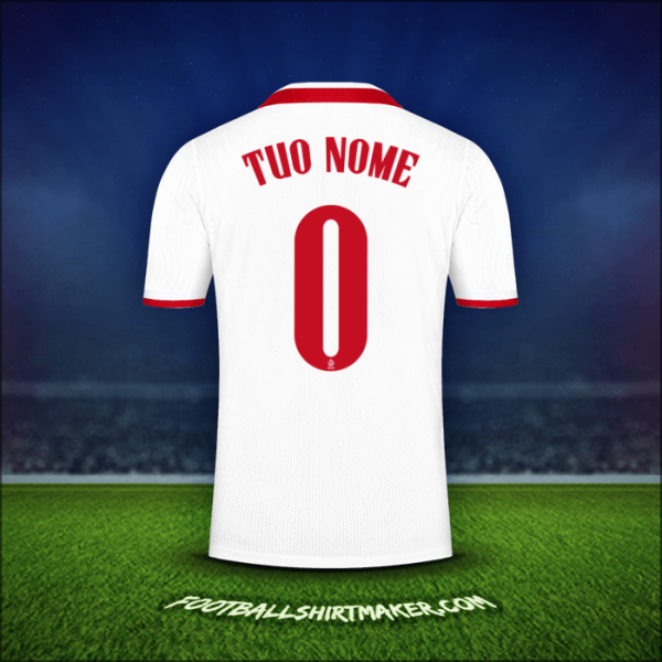 Maglia Polonia 2020/2021 -  tuo nome - 0