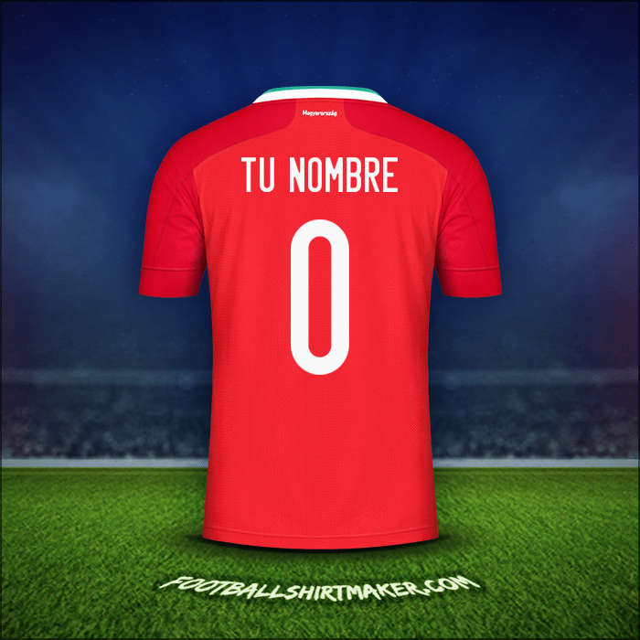Camiseta Hungría 2020/2021 -  tu nombre - 0