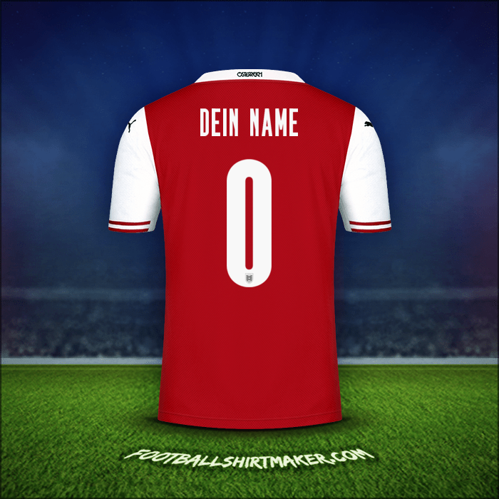 Trikot Österreich 2020/2021 -  dein name - 0