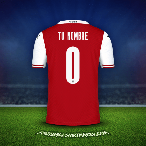 Camiseta Austria 2020/2021 -  tu nombre - 0