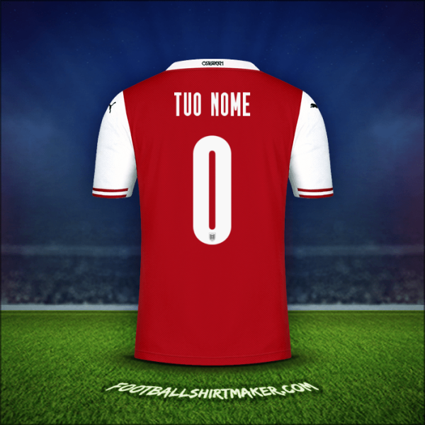 Maglia Austria 2020/2021 -  tuo nome - 0