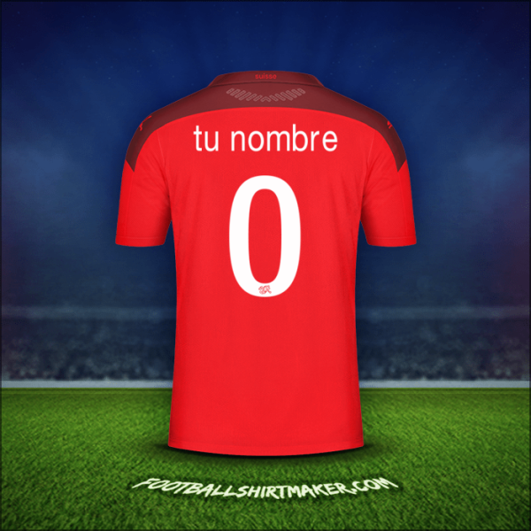 Jersey Suiza 2020/2021 -  tu nombre - 0