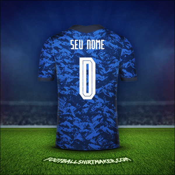 Camisa Eslováquia 2020/2021 -  seu nome - 0