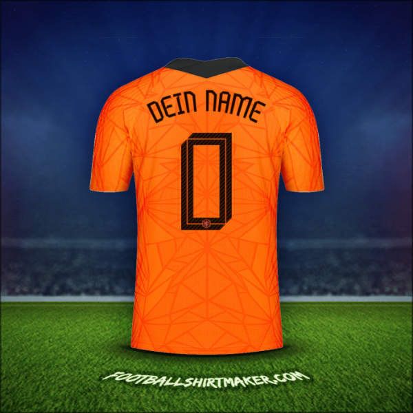 Trikot Niederlande 2020/2021 -  dein name - 0