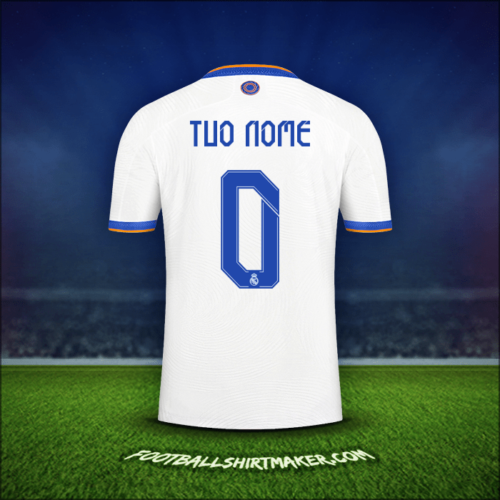 Maglia Real Madrid CF Cup 2021/2022 -  tuo nome - 0