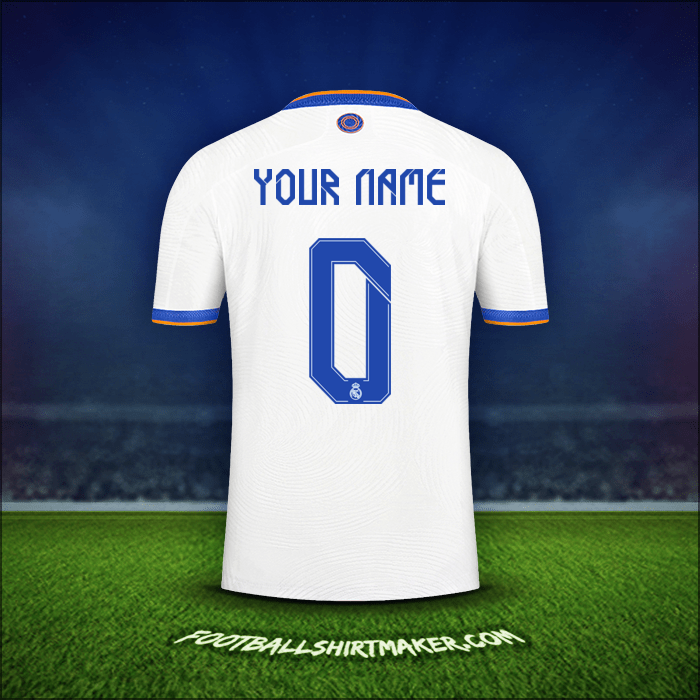 Shirt Real Madrid CF Cup 2021/2022 -  your name - 0