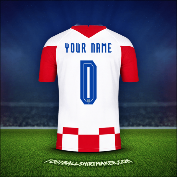 Shirt Croatia 2020/2021 -  your name - 0