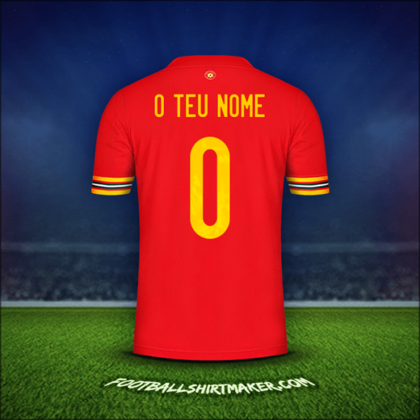Camisola País de Gales 2020/2021 -  o teu nome - 0