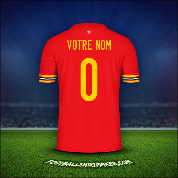 Maillot Pays de Galles 2020/2021 -  votre nom - 0