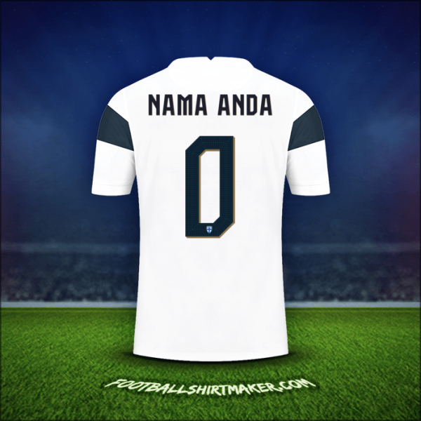 Jersey Finlandia 2020/2021 -  nama anda - 0