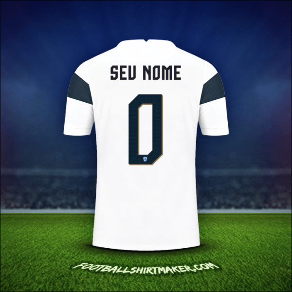 Camisa Finlândia 2020/2021 -  seu nome - 0