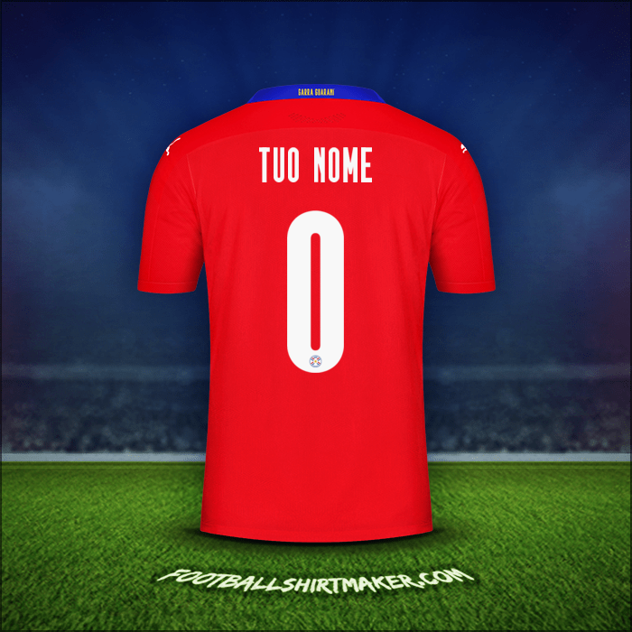 Maglia Paraguay 2020/2021 -  tuo nome - 0