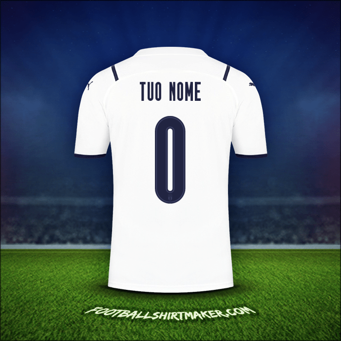 Maglia Italia 2021 Seconda -  tuo nome - 0