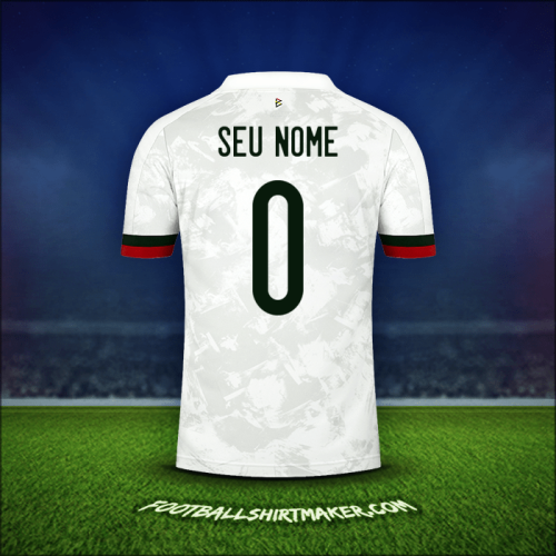 Camisa Bélgica 2020/2021 Alternativa -  seu nome - 0