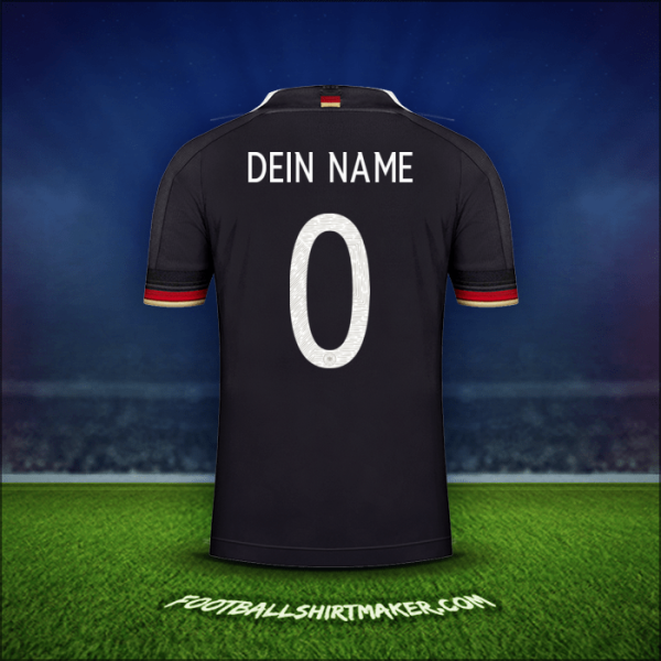 Trikot Deutschland 2021 Auswärts -  dein name - 0