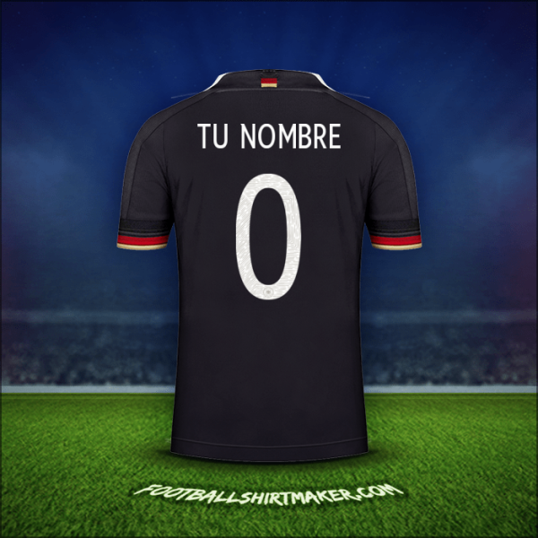Jersey Alemania 2021 Visita -  tu nombre - 0