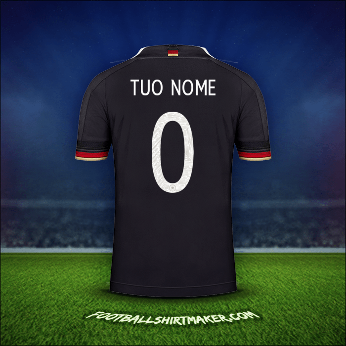 Maglia Germania 2021 Seconda -  tuo nome - 0
