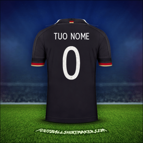 Maglia Germania 2021 Seconda -  tuo nome - 0