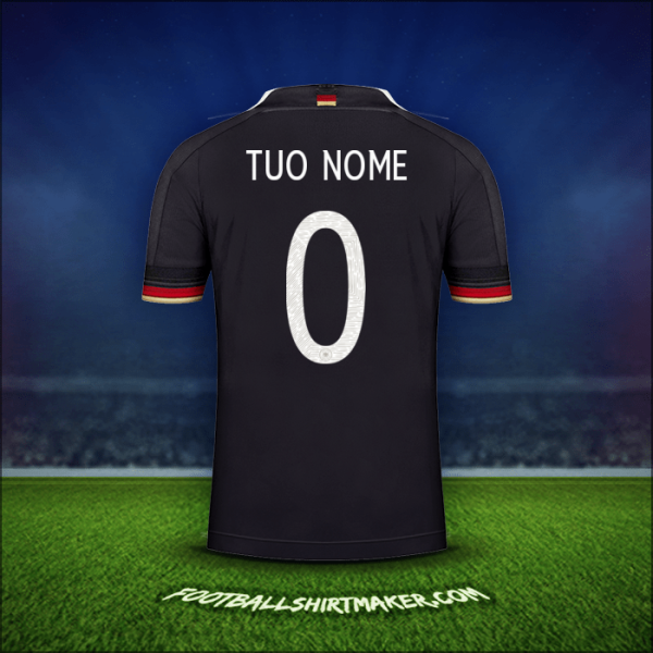 Maglia Germania 2021 Seconda -  tuo nome - 0