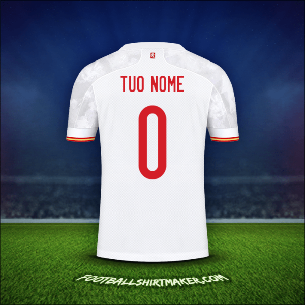 Maglia Spagna 2021 Seconda -  tuo nome - 0