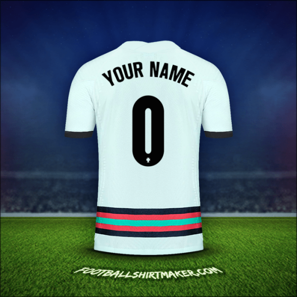 Jersey Portugal 2020/2021 Away -  your name - 0