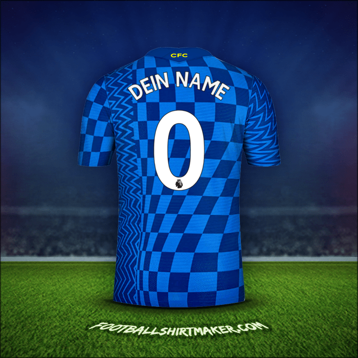 Trikot Chelsea 2021/2022 -  dein name - 0
