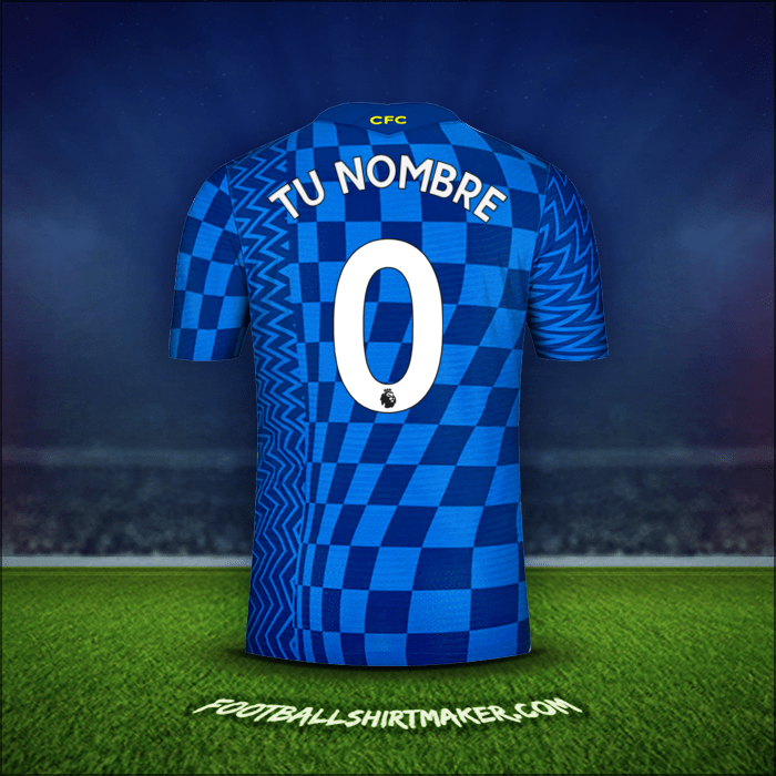 Jersey Chelsea 2021/2022 -  tu nombre - 0