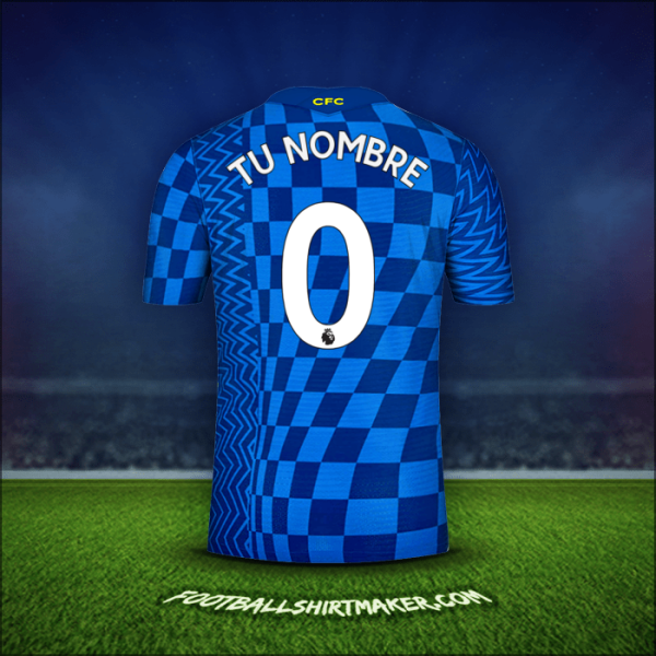 Jersey Chelsea 2021/2022 -  tu nombre - 0