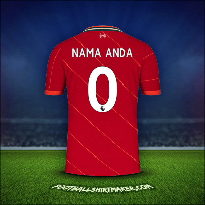 Jersey Liverpool FC 2021/2022 -  nama anda - 0