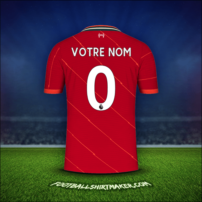 Maillot Liverpool FC 2021/2022 -  votre nom - 0