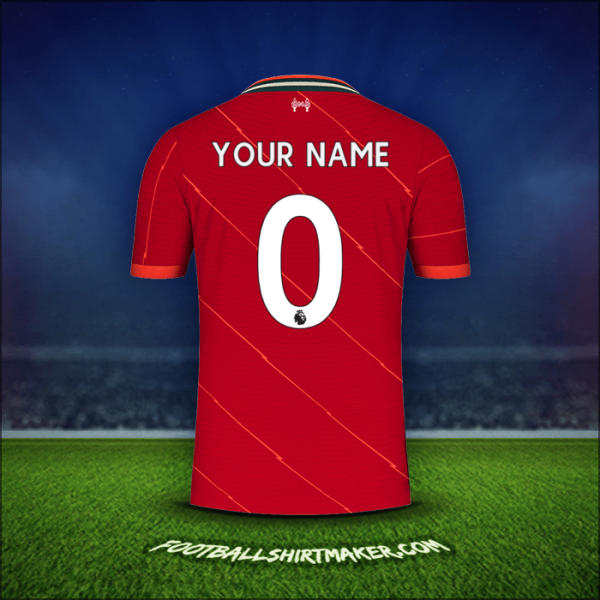 Shirt Liverpool FC 2021/2022 -  your name - 0