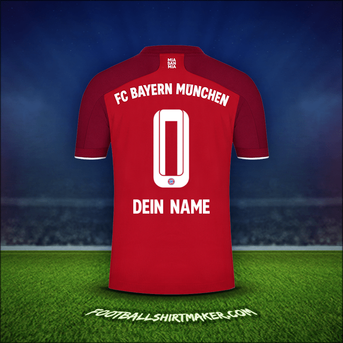 Trikot FC Bayern Munchen 2021/2022 -  dein name - 0
