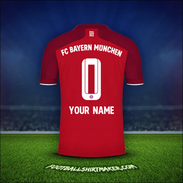 Shirt FC Bayern Munchen 2021/2022 -  your name - 0