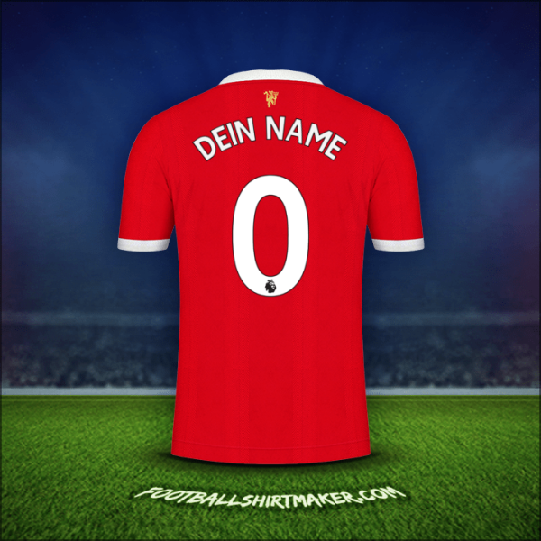 Trikot Manchester United 2021/2022 -  dein name - 0