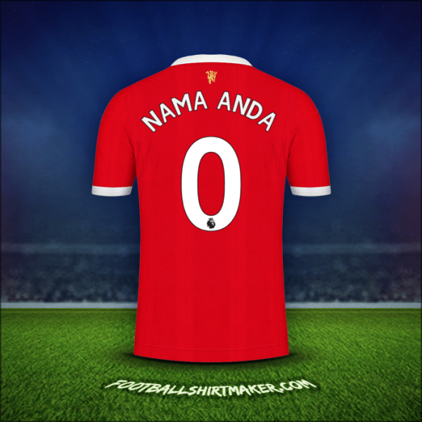 Jersey Manchester United 2021/2022 -  nama anda - 0