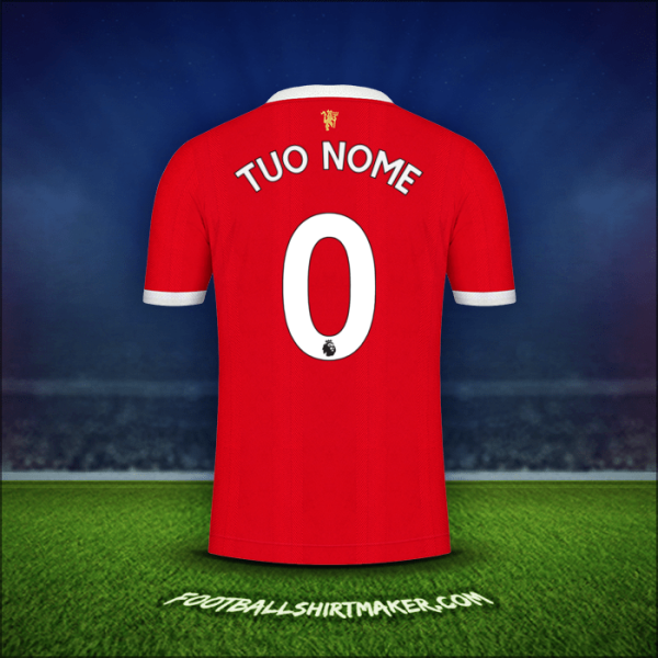 Maglia Manchester United 2021/2022 -  tuo nome - 0