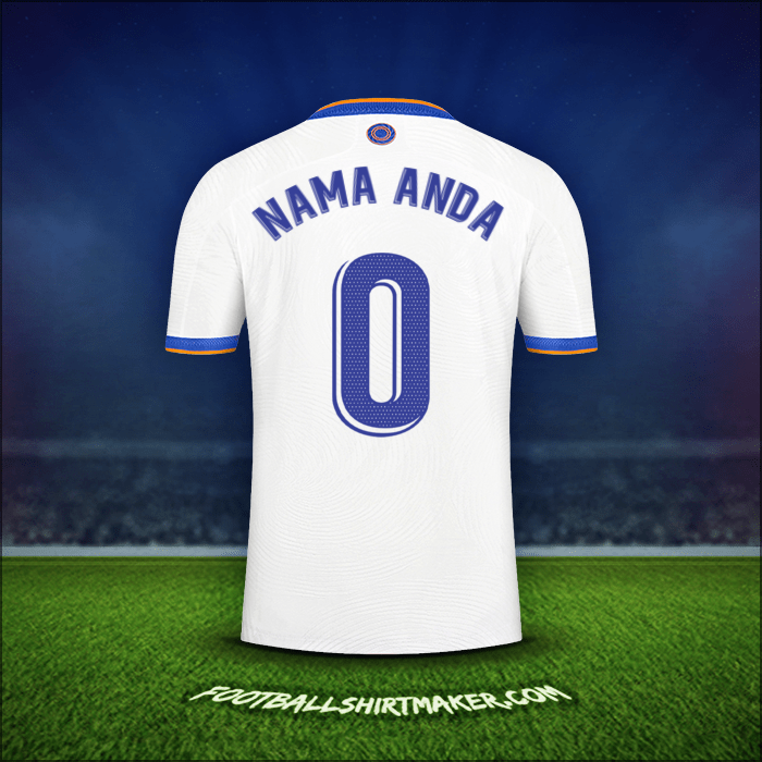 Jersey Real Madrid CF 2021/2022 -  nama anda - 0