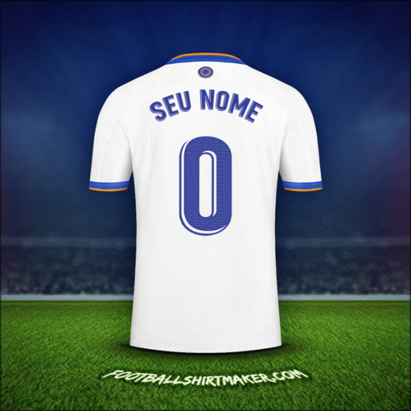 Camisa Real Madrid CF 2021/2022 -  seu nome - 0
