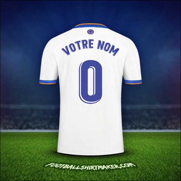 Maillot Real Madrid CF 2021/2022 -  votre nom - 0