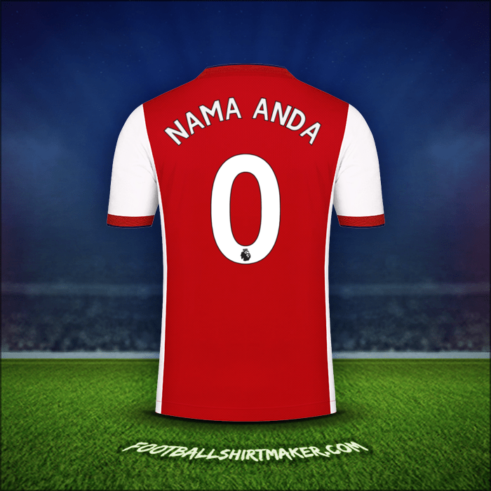 Jersey Arsenal 2021/2022 -  nama anda - 0