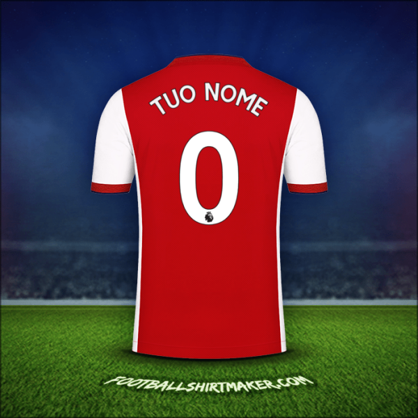 Maglia Arsenal 2021/2022 -  tuo nome - 0