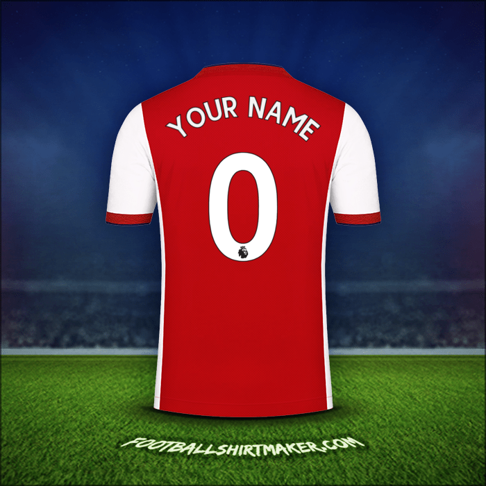 Shirt Arsenal 2021/2022 -  your name - 0
