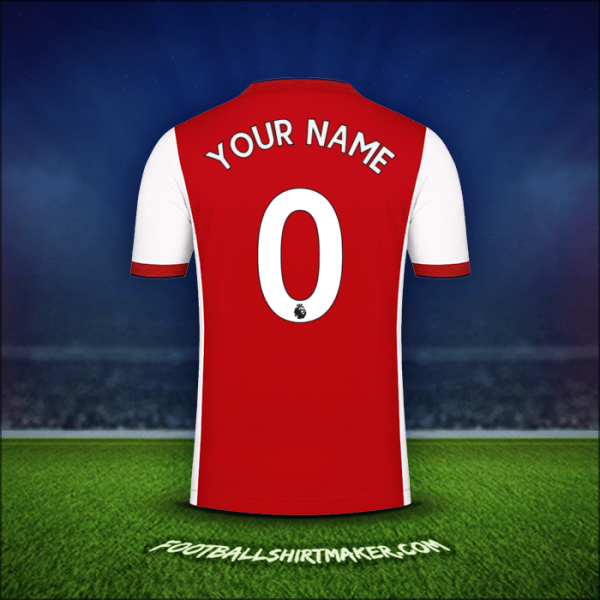 Shirt Arsenal 2021/2022 -  your name - 0
