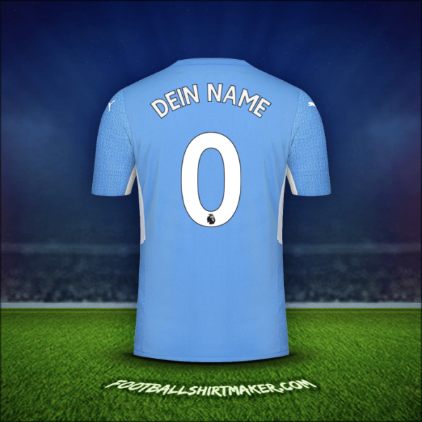 Trikot Manchester City 2021/2022 -  dein name - 0