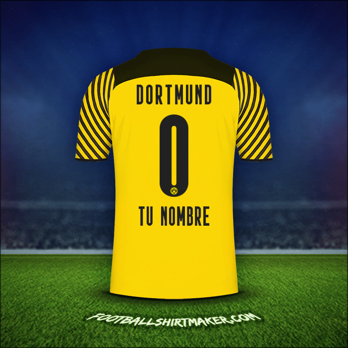 Camiseta Borussia Dortmund 2021/2022 -  tu nombre - 0