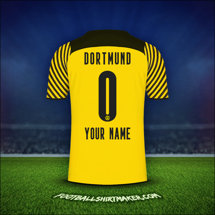 Jersey Borussia Dortmund 2021/2022 -  your name - 0