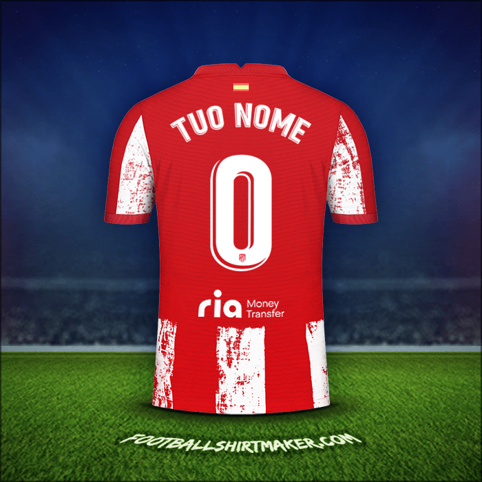 Maglia Atletico Madrid 2021/2022 -  tuo nome - 0